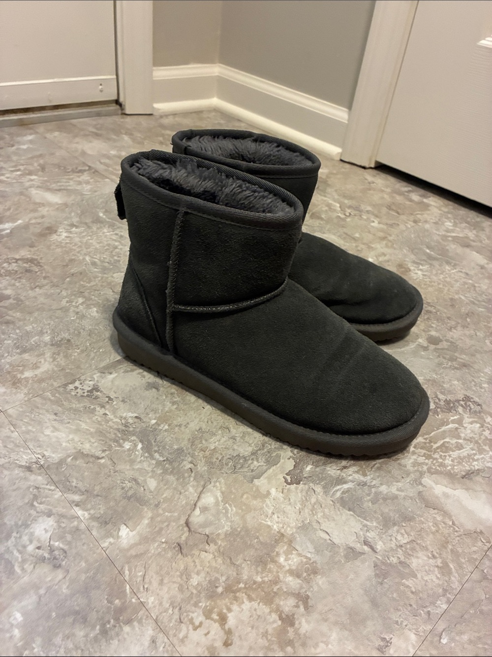 Women Grey Boots